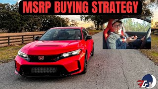 How to buy the FL5 Honda Civic Type R for MSRP [upl. by Magnus]