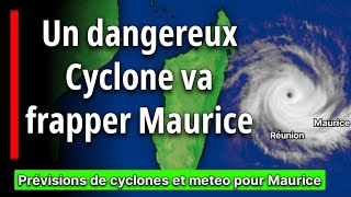 Prévision du 12 Janvier 2024  «Cyclone Tropical Belal causera des dégâts extrêmes à Maurice» meteo [upl. by Frankie]