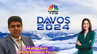 LIVE Davos 2024 World Economic Forums Akshay Joshi On Cybersecurity AI Boom amp More  WEF 2024 [upl. by Selie]