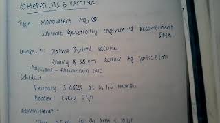 Hepatitis B vaccine  Pediatrics [upl. by Haimaj689]