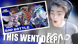 THE INTELLECT  Dialga vs Palkia vs Giratina  Pokemon Rap Battle REACTION [upl. by Nima618]