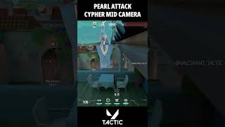 Pearl Cypher Attack Mid Forward Info Check God Camera Setup  Valorant Tactic [upl. by Nirro]