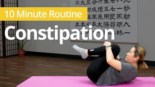 Meridian Exercises for CONSTIPATION  10 Minute Daily Routines [upl. by Hanako]