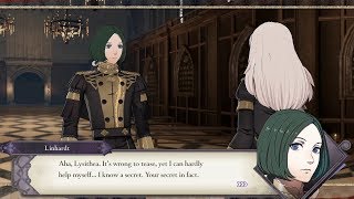 Lysithea amp Linhardt Support Conversations  Fire Emblem Three Houses Switch [upl. by Cirle]