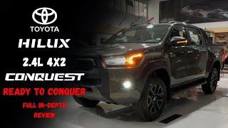 2024 Toyota Hilux 4x2 Conquest 24 AT Full InDepth Tour  Review  Walkaround  Oxide Bronze [upl. by Anyale98]