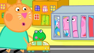 Peppa Goes to Jail👮‍♂️🐽 Peppa Pig Full Kids Episodes  30 Minutes [upl. by Inasah640]