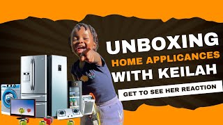 KEILAH VISITS ME AT MY NEW HOUSE UNBOXING APPLIANCES🥳❤️ [upl. by Htebazileyram]