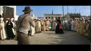 Indiana Jones  Arab Swordsman Scene [upl. by Litnahs783]