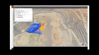 GESS  Mining  Virtual Reality Model displaying integrated Volumes and Volume Calculations [upl. by Ecirtra665]