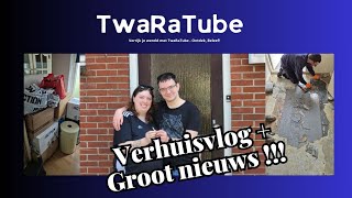 verhuisvlog  Groot nieuws [upl. by Anitsua]