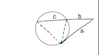 Segments from Secants and Tangents Lesson Geometry Concepts [upl. by Hadeehsar]