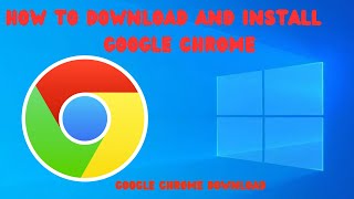 How to download and install google chrome [upl. by Ahsiekal354]