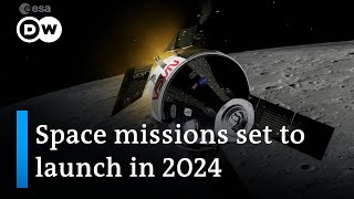 These space launches are planned for 2024  DW News [upl. by Ahsaz]