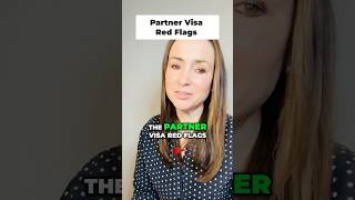 Partner Visa Red Flags 🚩 partnervisa couplegoals visasuccess [upl. by Otte]