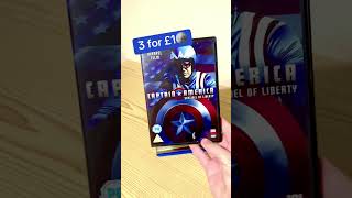 Charity Shop Haul charityshop dvd haul thor captainamerica bluray [upl. by Laicram]