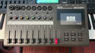 Zoom R20 Multitrack Recorder [upl. by Gayleen]