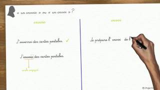 « un envoie » ou « un envoi »   Lorthographe avec Projet Voltaire [upl. by Thorma710]