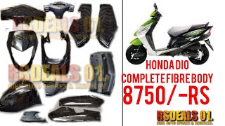 HONDA DIO OLD MODEL COMPLETE FIBRE BODY IN RS 8750 9768791246 [upl. by Keifer534]