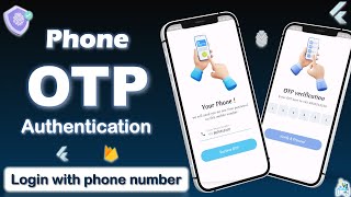 Firebase Phone Authentication  Login with Phone number  Phone Auth [upl. by Rennob]