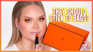 67 LIPSTICK WTF Hermes Lipsticks Review THE TRUTH [upl. by Tierney48]