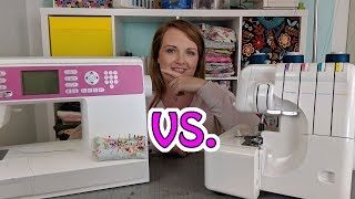 NÄHMASCHINE vs OVERLOCK  Meine Meinung [upl. by Harac]