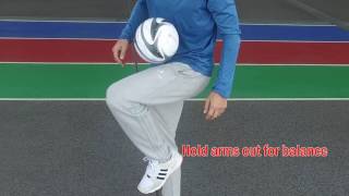 Football control shielding and shooting for beginners  ActiveSG Football 101 [upl. by Edas]