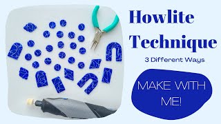 Polymer Clay Howlite Technique 3 Ways  Which is Best  Make With Me [upl. by Anrol]