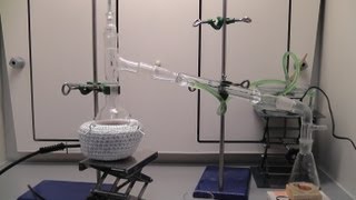 Synthese von Buttersäuremethylester  Synthesis of butyric acid methyl ester HD [upl. by Irik]