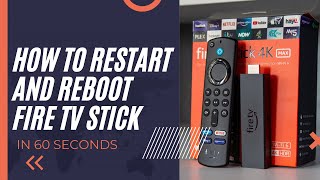 🔥 HOW TO RESTART AND REBOOT FIRESTICK IN 60 SECONDS [upl. by Atteram]