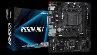 ASRock B550MHDV 🎯 Motherboard Unboxing and Overview [upl. by Alian117]