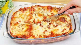 Es ist so lecker dass man jeden Tag kochen möchte Leckeres Lasagne Rezept Einfach und schnell2 [upl. by Laflam]