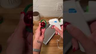 Christmas DIY Easy inexpensive way to decorate Christmas christmastree Holidays christmasdecor [upl. by Llewellyn]