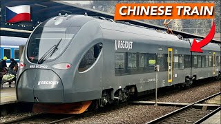 Is the First Chinese Train in Europe Bad  CRRC Sirius review for Regiojet [upl. by Kosey]