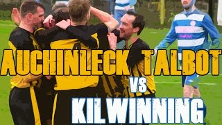 Match Highlights Auchinleck Talbot 20 Kilwinning Scottish Cup 14 Final [upl. by Darcia]