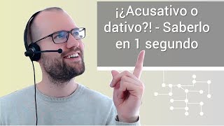 ¿Acusativo O Dativo Saberlo En 1 Segundo 🚀 Con El Truco Instantáneo 🙌 [upl. by Lani687]