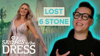 Bride Is Anxious About Wearing A Fitted Dress After Weight Loss  Say Yes To The Dress Lancashire [upl. by Tiram]