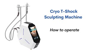 Cryo TShock EMS Slimming System  How to Use [upl. by Poppo]