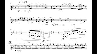 There and Back for Solo Bass Clarinet and Piano [upl. by Eleanora]