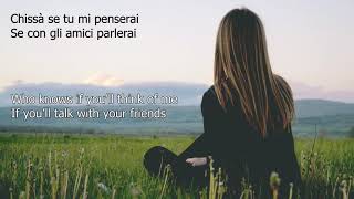 Laura Pausini  La Solitudine Italian amp English lyrics [upl. by Aenad]