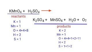 KMnO4H2SO4K2SO4MnSO4H2OO2 balance the chemical equation mydocumentary838 [upl. by Ecadnarb]