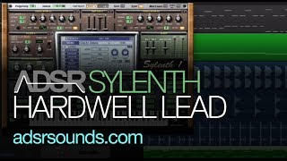 Sylenth1  Hardwell Style Lead Sound  How To Tutorial [upl. by Esinad]