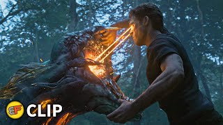 Eternals vs Deviants  Amazon Rainforest Fight Part 2  Eternals 2021 IMAX Movie Clip HD 4K [upl. by Pru]