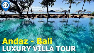 Sanur Bali Luxury Hotel  Andaz Resort  Garden Villa Tour [upl. by Anitan704]