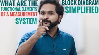 Functional Elements of a Measurement System  Block Diagram  Simplified KTU PEI [upl. by Mclaurin881]