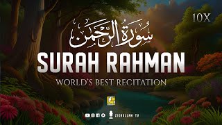 Worlds most Amazing recitation of Surah ArRahman سورة الرحمن  Zikrullah TV [upl. by Atteuqahc265]