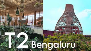 Inside Indias best airport  Kempegowda Intl airport Bengaluru T2 🇮🇳 [upl. by Glori]