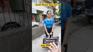 Gandhi market mumbai latest and cheapest lehenga 999 lehenga wedding shorts [upl. by Aikemal]