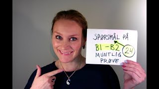 Video 227 Norskprøve muntlig B1B2 spørsmål [upl. by Rma]