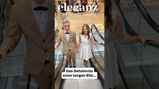 Was ist das Geheimnis einer langen Ehe  ELEGANZ Hochzeitsmesse shorts [upl. by Adnilreb802]