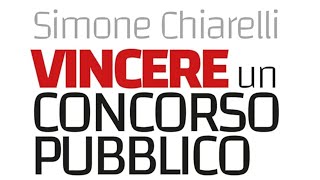 Simone Chiarelli legge VINCERE UN CONCORSO PUBBLICO [upl. by Mingche]